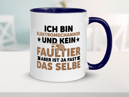 Ich bin kein Faultier: Elektromechaniker | Mechaniker Geschenkidee