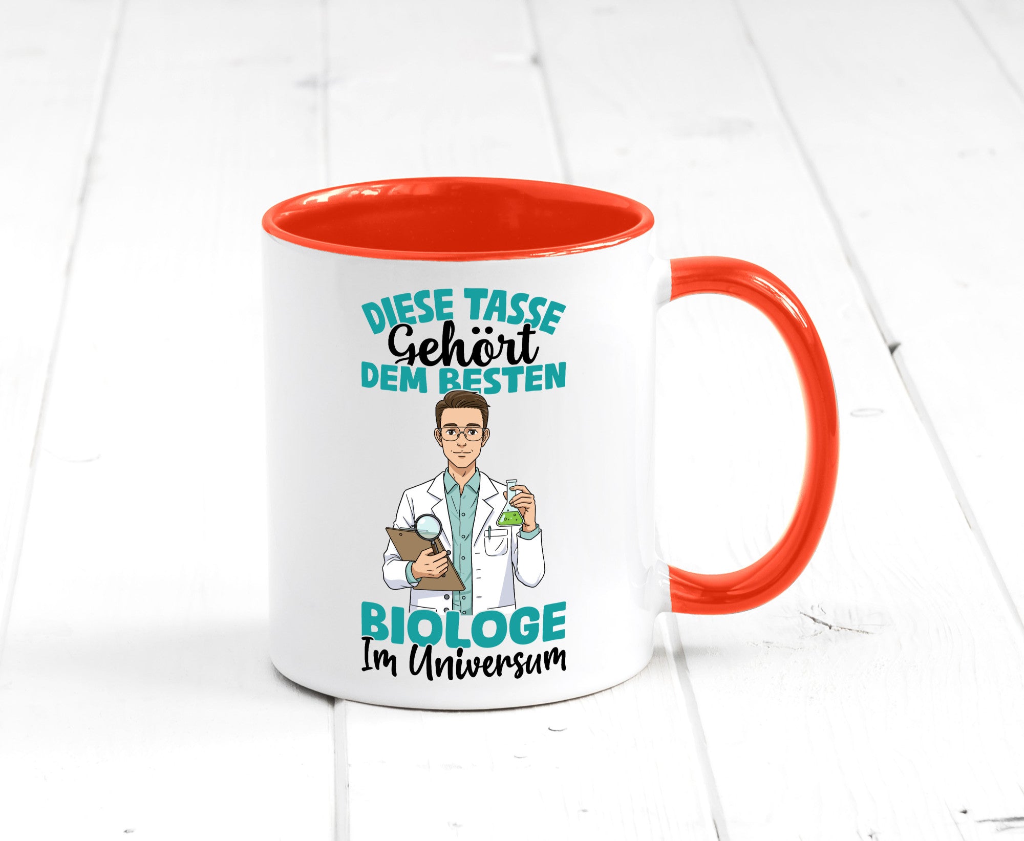 Im Universum: Biologe | Biologie Naturforscher Humor Geschenkidee Tasse