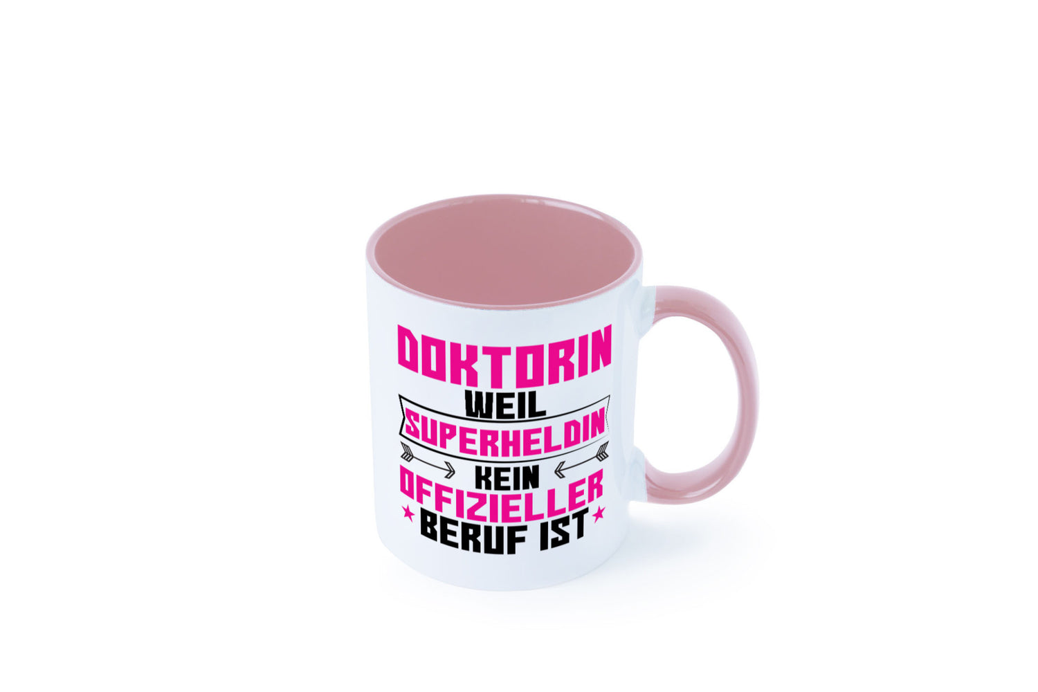 Superheldin Doktorin | Doktorand Doktortitel Geschenkidee Humor Tasse