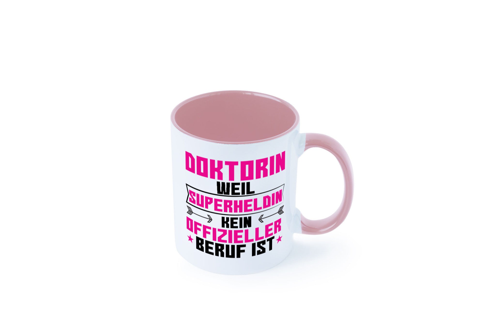 Superheldin Doktorin | Doktorand Doktortitel Geschenkidee Humor Tasse