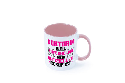 Superheldin Doktorin | Doktorand Doktortitel Geschenkidee Humor Tasse