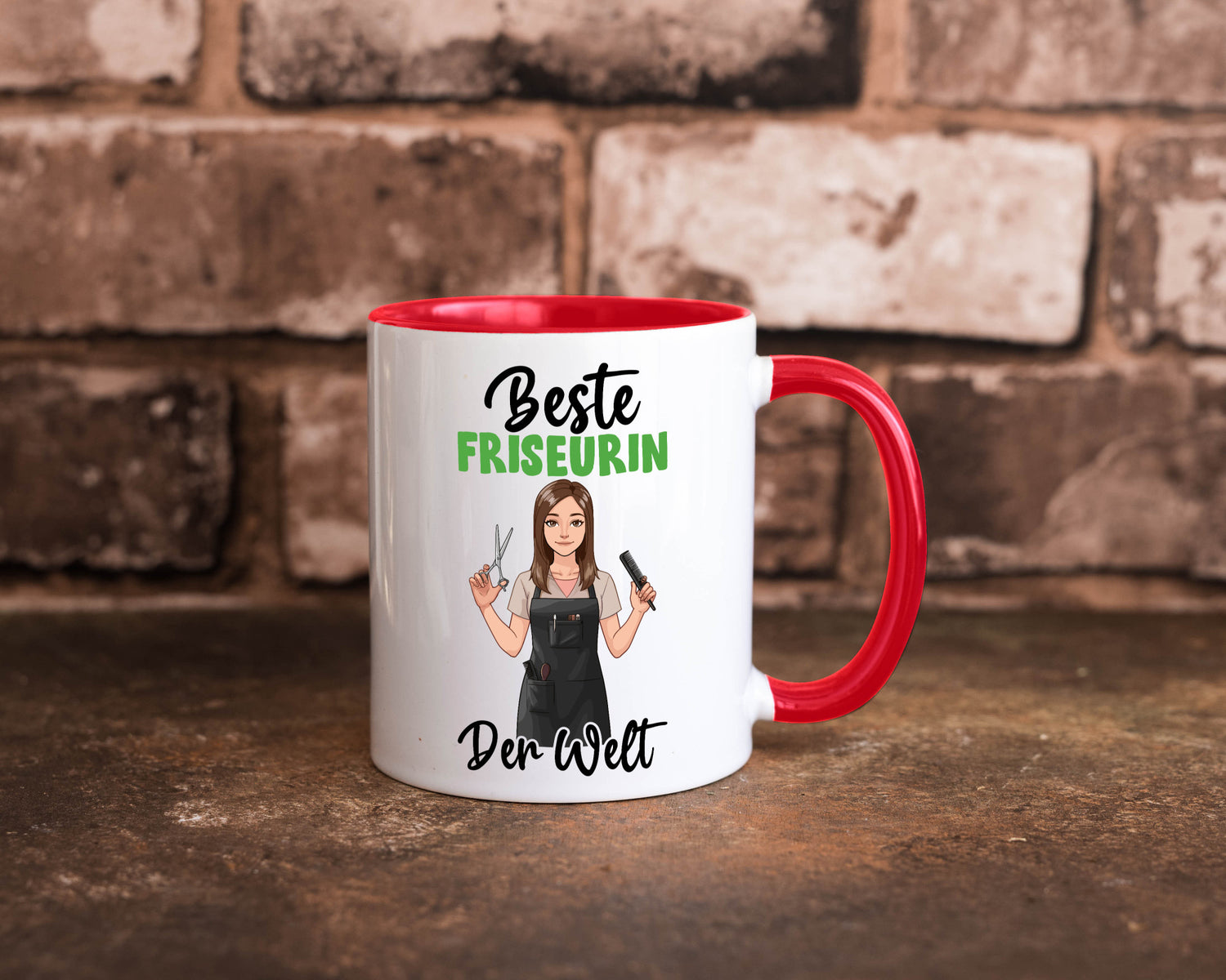 Beste Friseurin | Friseuse Frisuerin Geschenk Humor Geschenkidee lustiger