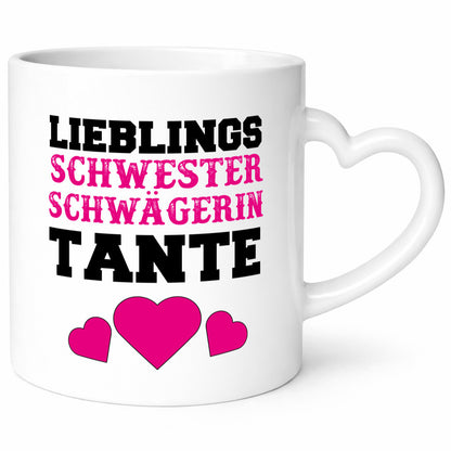 Lieblings Schwester lustig Humor Geschenkidee Geschenk Tasse