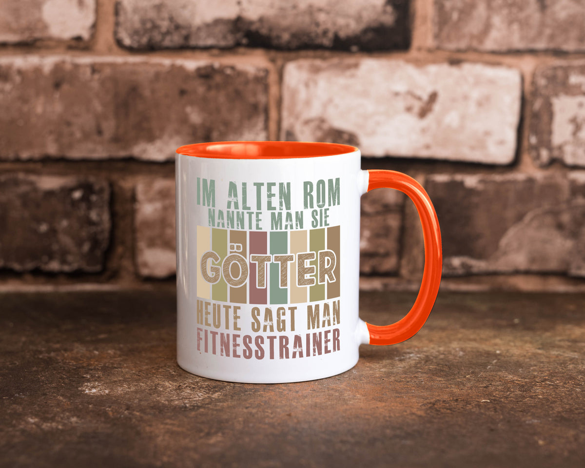 Heute sagt man: Fitnesstrainer | Personal Trainer Geschenkidee Humor Tasse