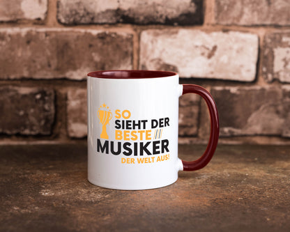Der Weltbeste Musiker | Musik Musikant lustig Humor Geschenkidee Geschenk Tasse