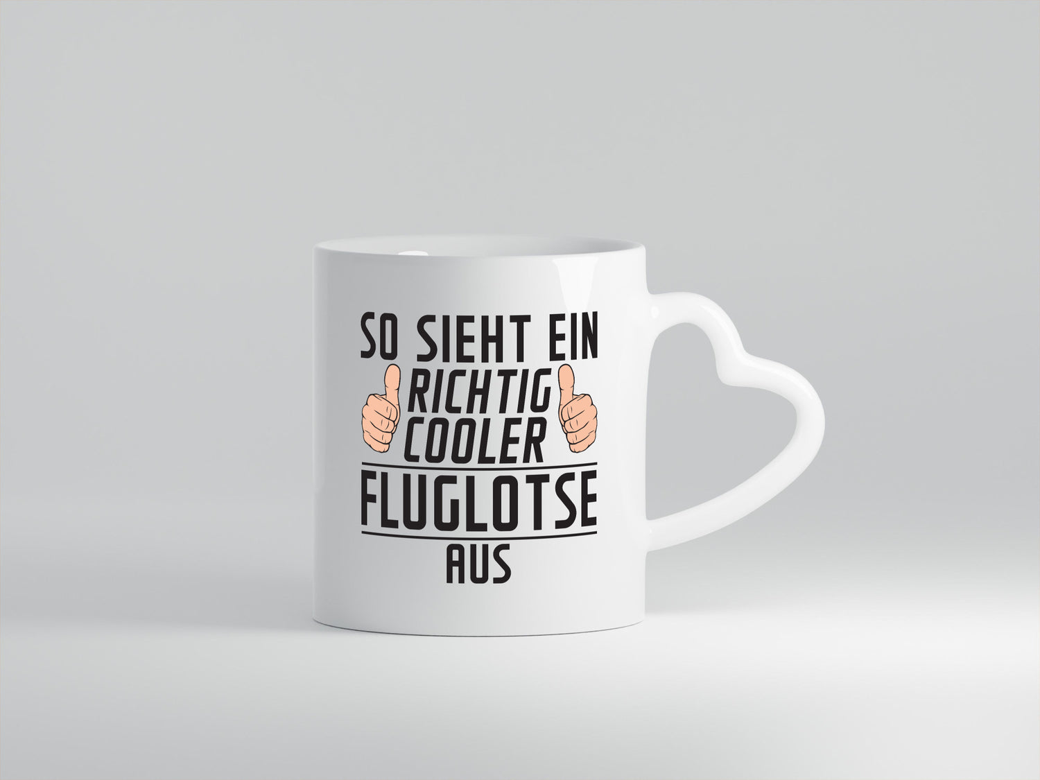 Richtig Cooler Fluglotse | Flugverkehr Flughafen Humor Geschenkidee Tasse