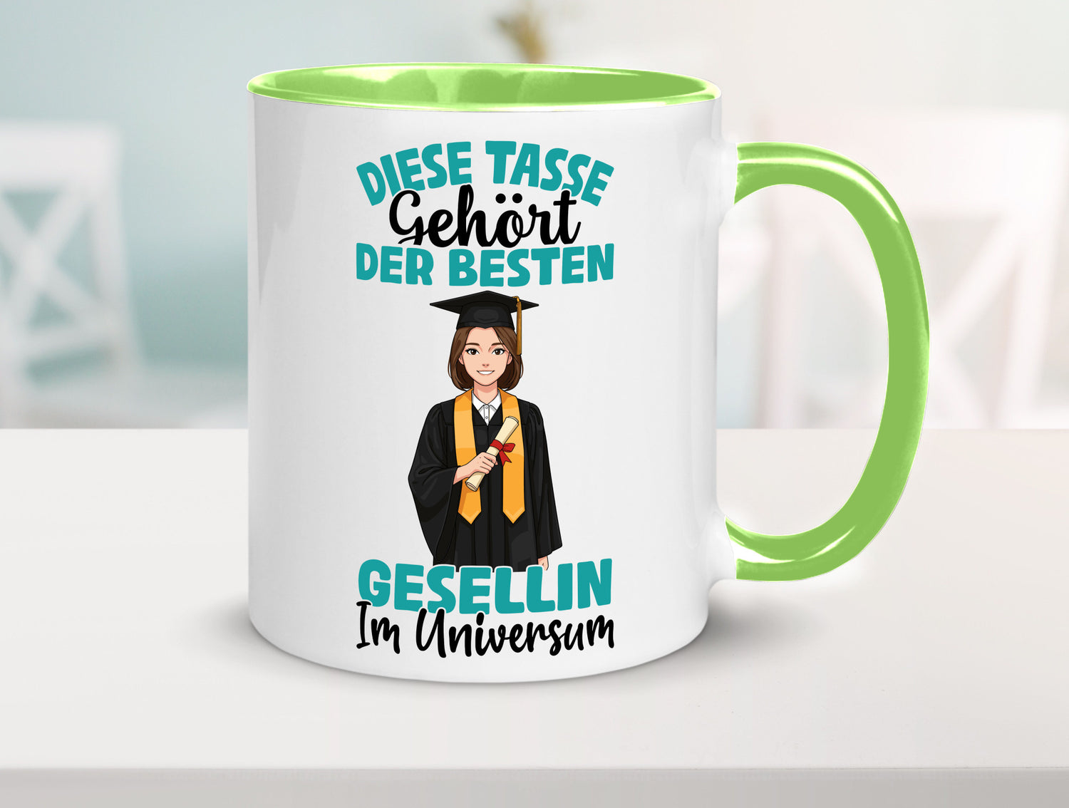 Im Universum: Gesellin | Handwerkerinnen lustiger Spruch Geschenk Humor