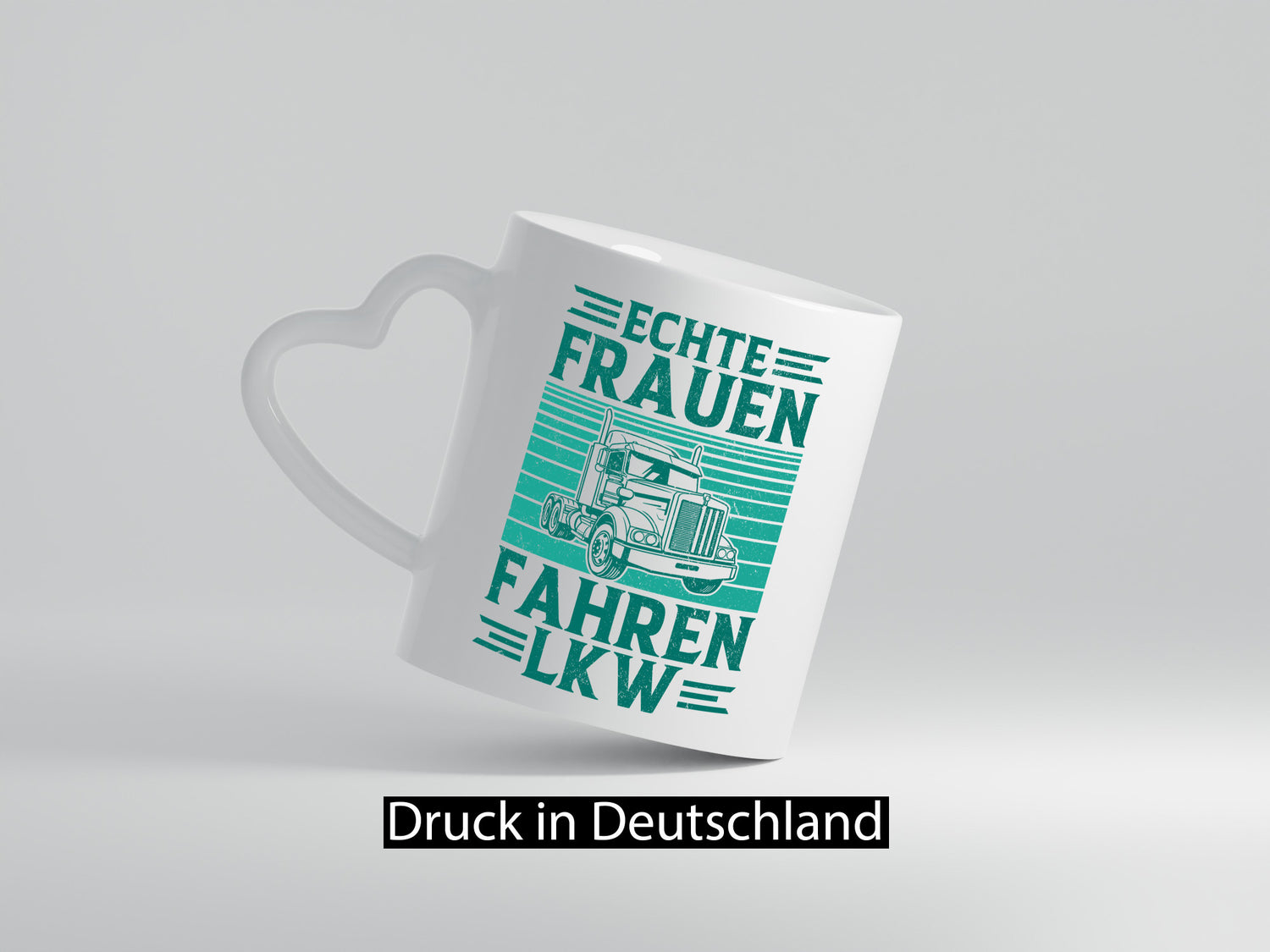 Echte Frauen fahren LKW | Truckerin LKW-Fahrerin Humor Geschenkidee Tasse