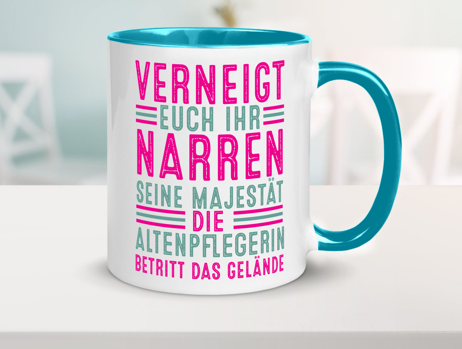 Verneigt euch: Altenpflegerin | Pflegepersonal Pflege lustig Humor Geschenkidee