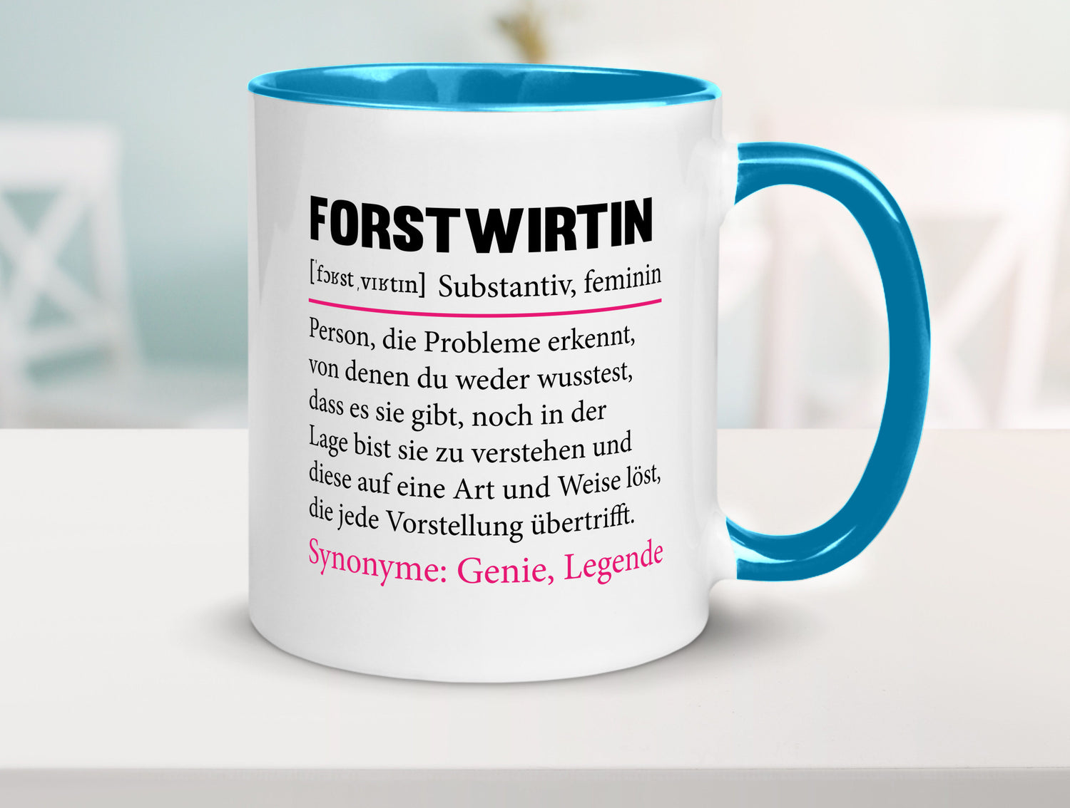 Forstwirtin | Beruf Spruch Forst Wirtin Humor Arbeit Kollegen Büro Geschenkidee