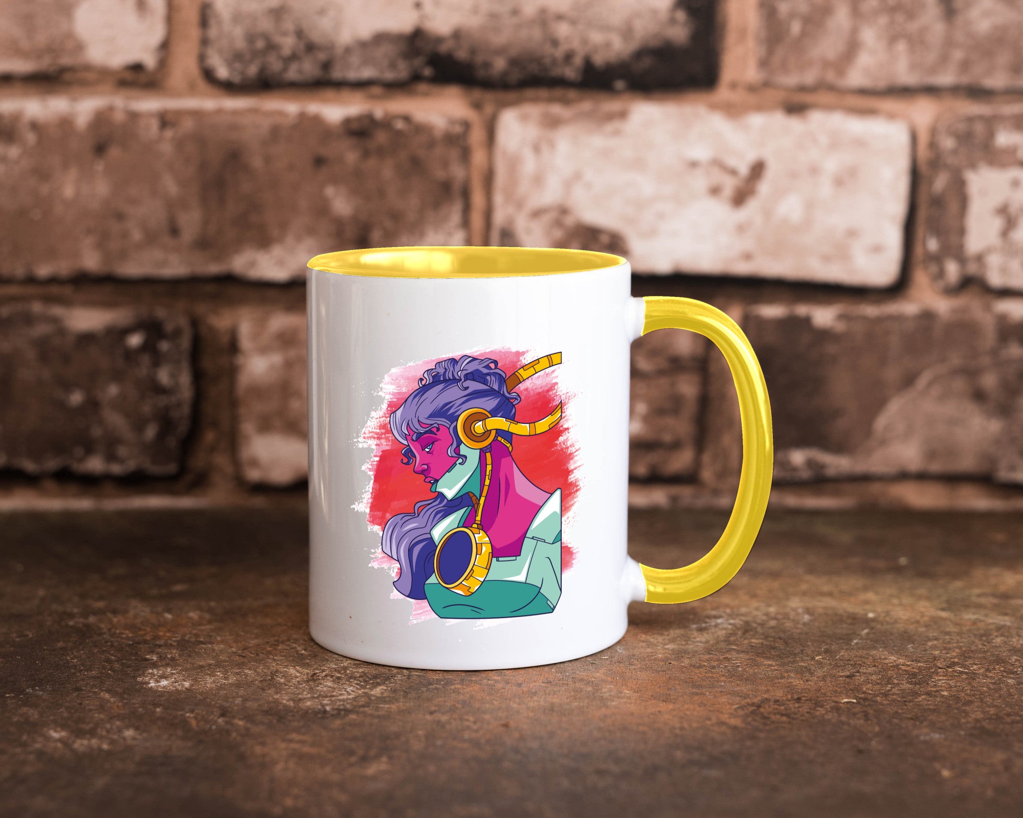 Zeichnung | Kunst Tasse Frauen Motiv cooles Design Humor Geschenkidee