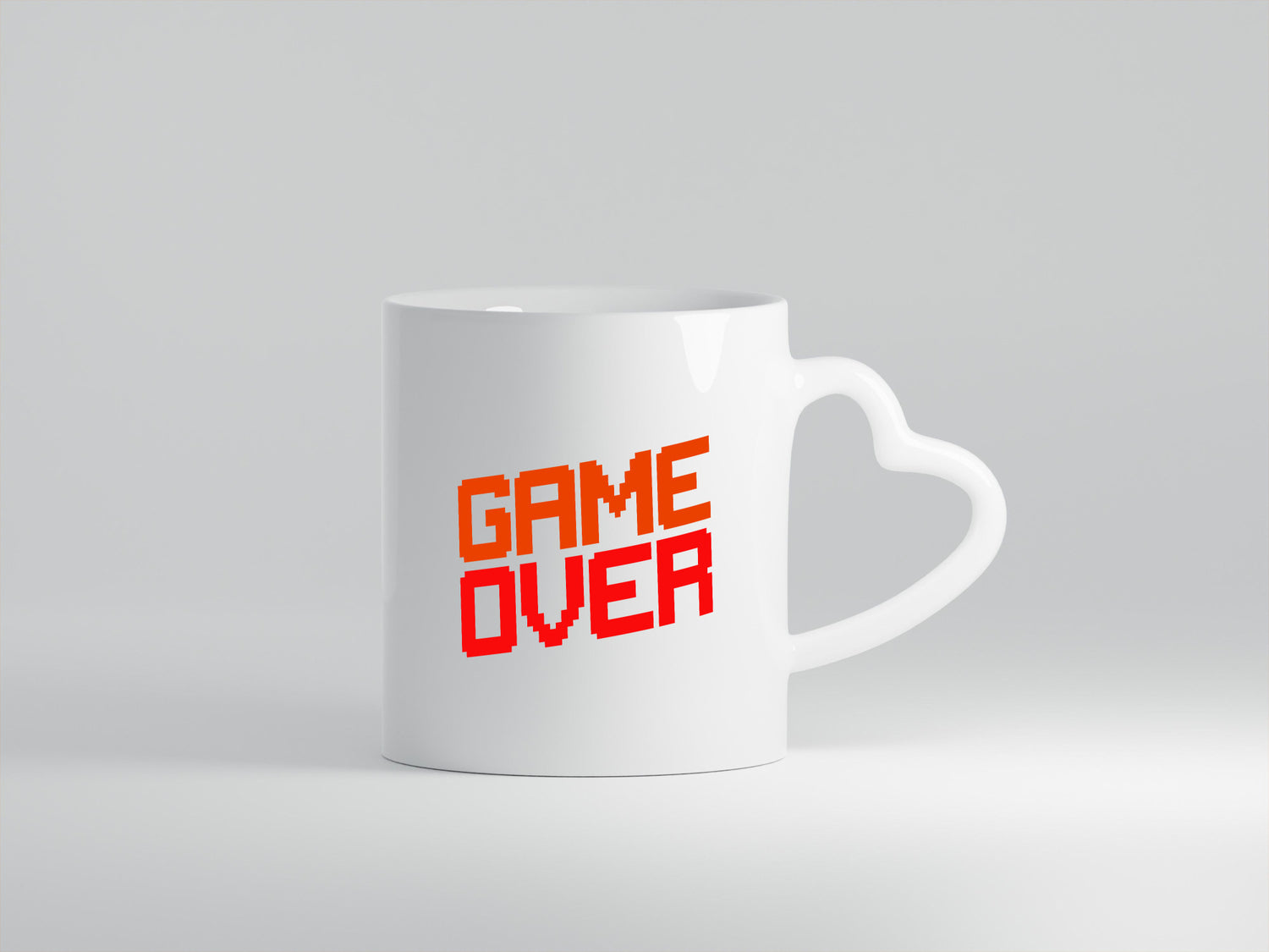 Game Over | Gamer Zocker Retro PC Nerd Pixel Geschenkidee Humor Tasse