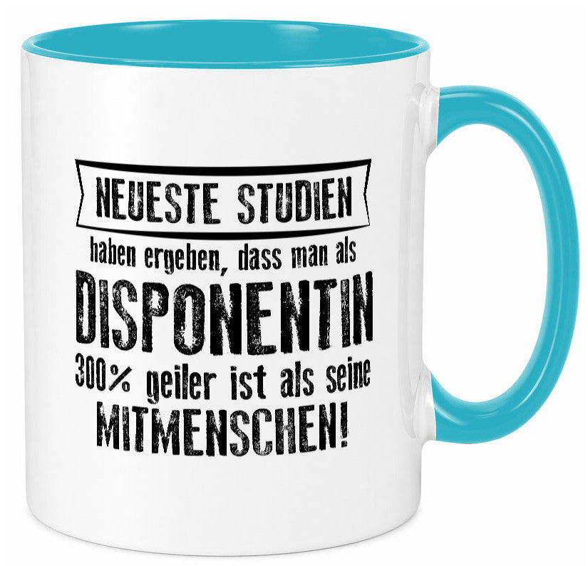 Neuste Studien: Disponentin | Zuteilerin lustig Humor Geschenkidee Geschenk
