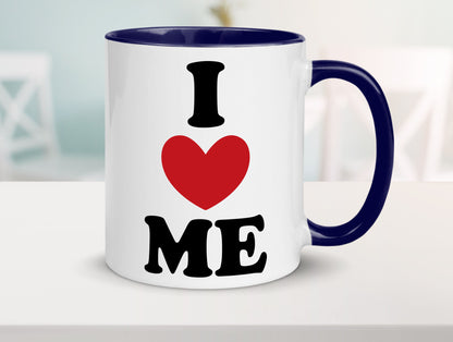 I love me vl9 Geschenkidee Humor Tasse