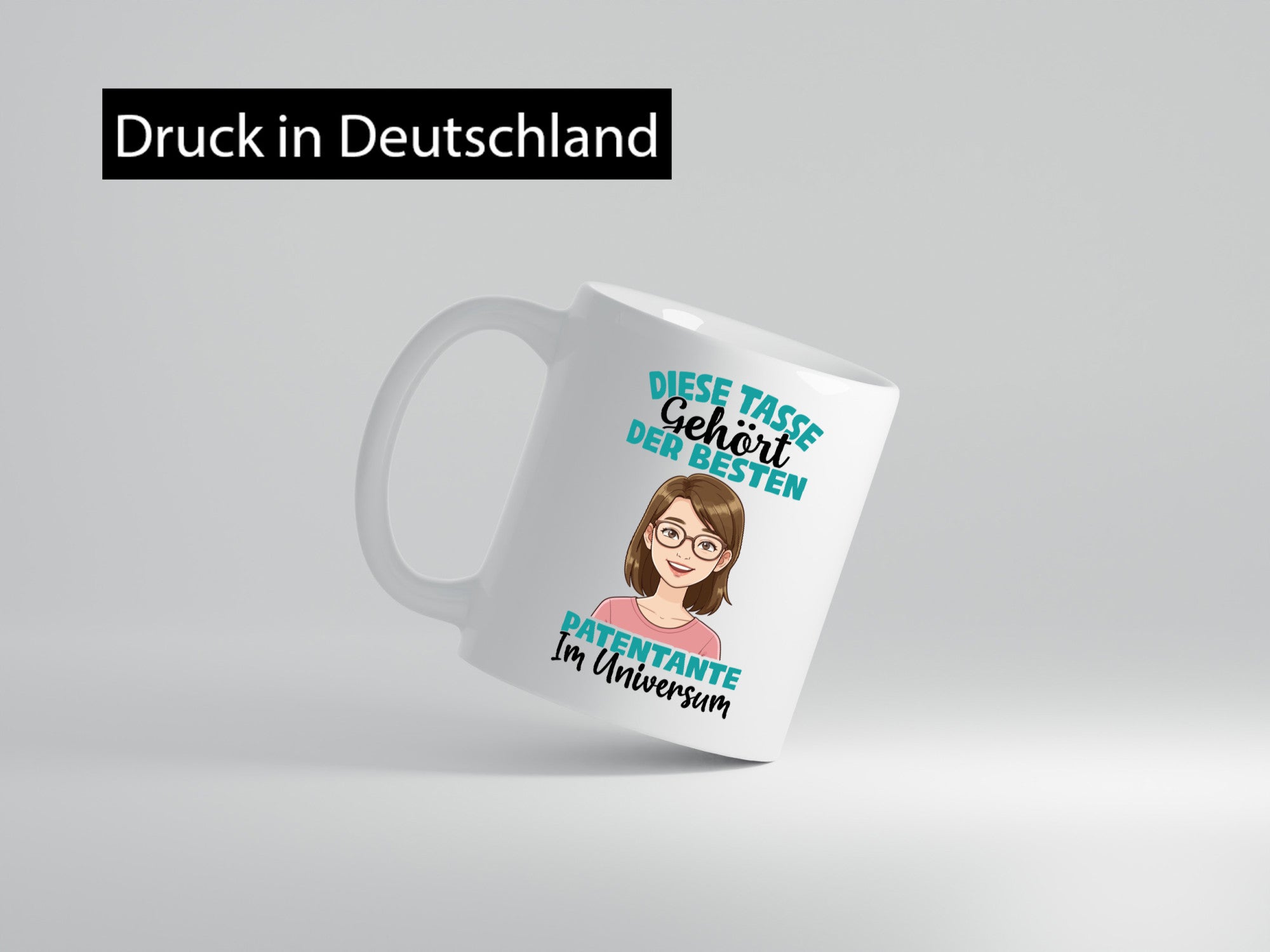 Im Universum: Patentante | Beste Tante Geschenk Humor Geschenkidee lustiger