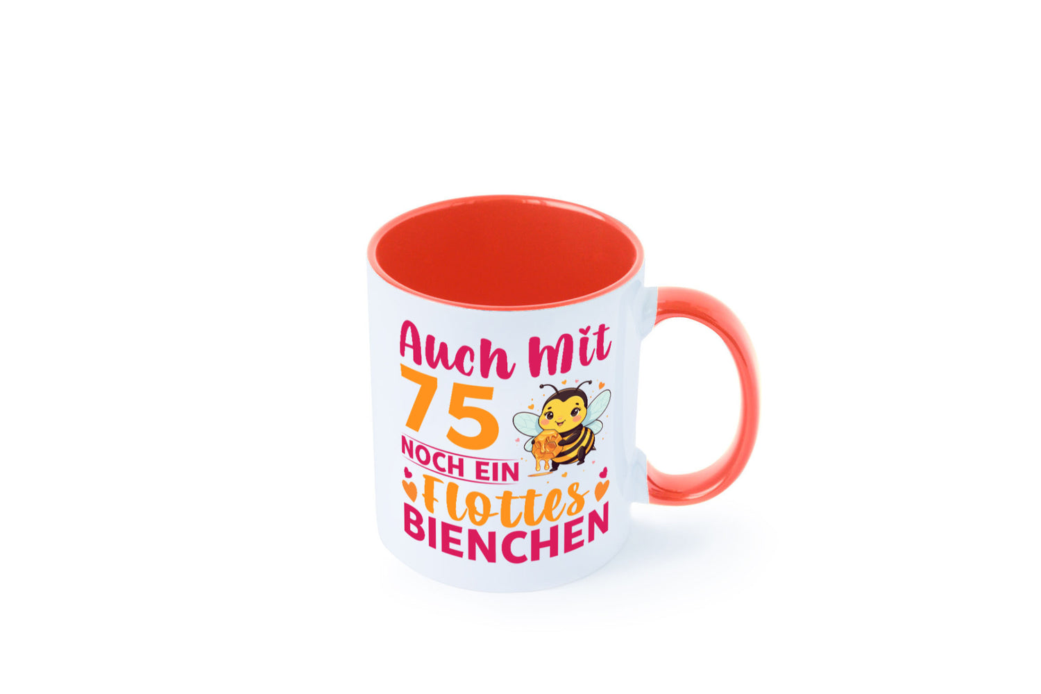 75. Geburtstag | Flottes Bienchen 75 Jahre v2 Geschenk Geschenkidee lustiger