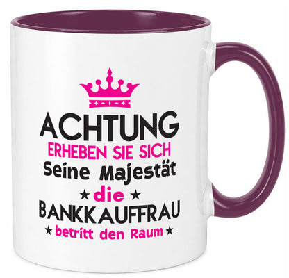 Seine Majestät Bankkauffrau | Kauffrau Bank Kaufleute Geschenk Humor