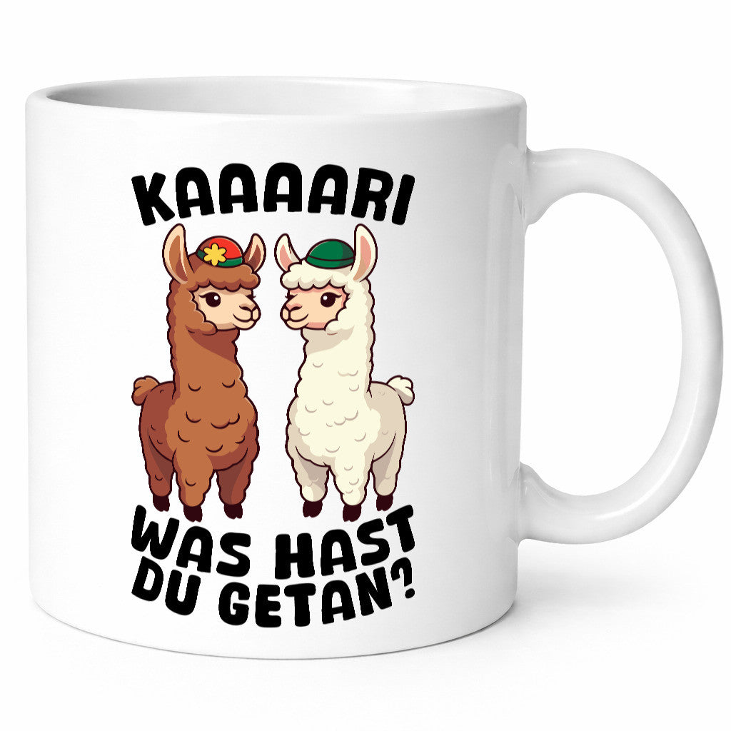 Lamas | Karl was hast du getan Lustiges Lama Geschenk Humor Geschenkidee
