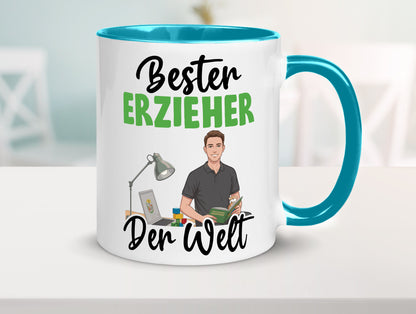 Bester Erzieher | Pädagoge Schule v2 Geschenk Humor Geschenkidee lustiger