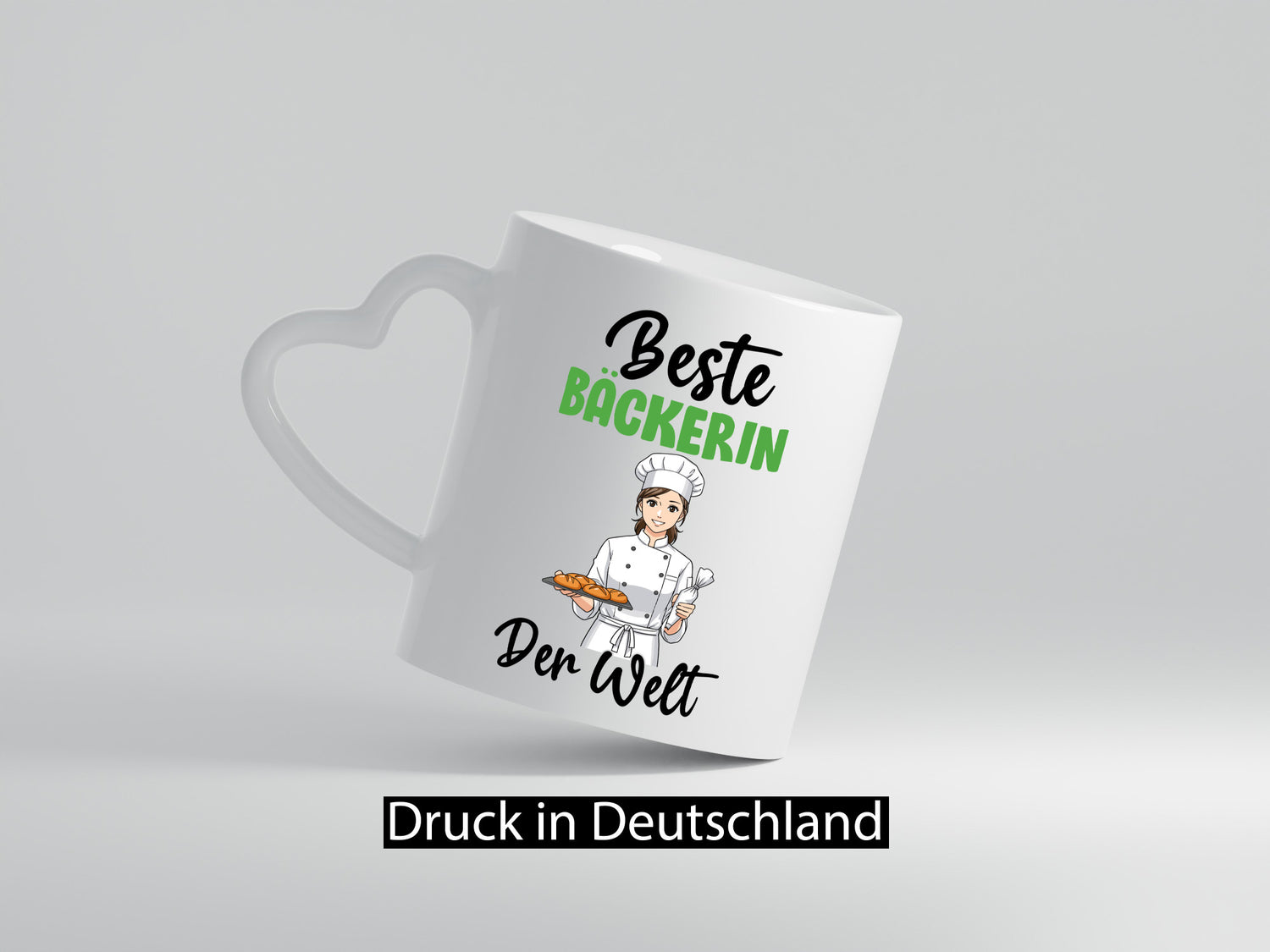 Beste Bäckerin | Bäckerei Frauen Backen v2 Geschenkidee Humor Tasse
