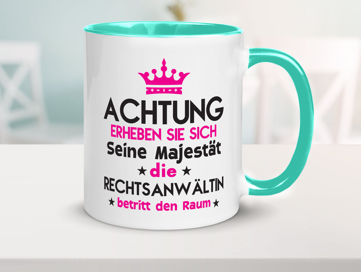 Seine Majestät Rechtsanwältin | Jurstin Anwältin Humor Geschenkidee Tasse