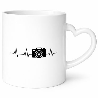 Fotografie Herzschlag | Kamera Fotograf Fotos lustig Humor Geschenkidee