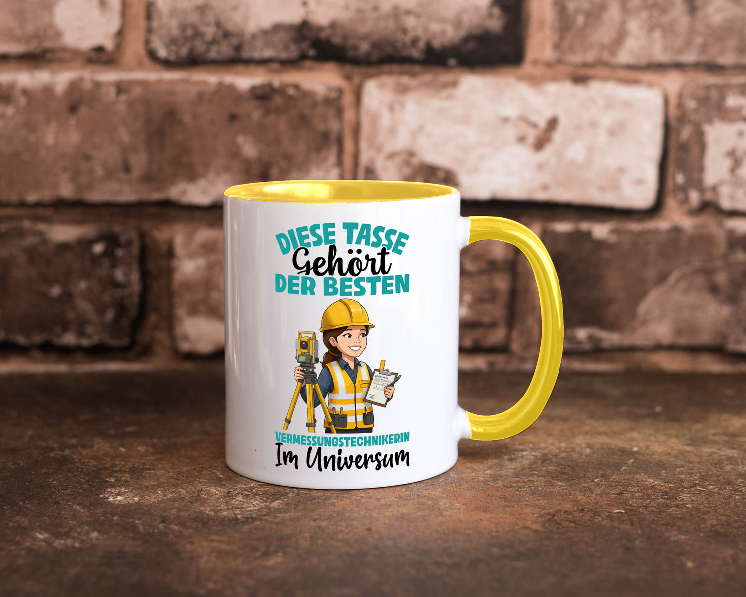 Im Universum: Vermessungstechnikerin | Techniker lustiger Spruch Geschenk Humor