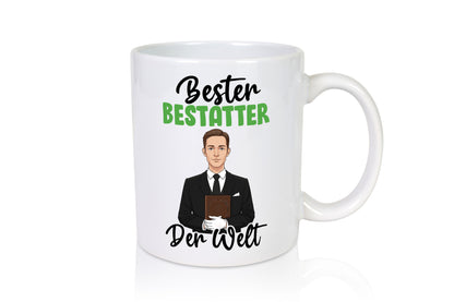 Bester Bestatter | Bestattung Totengräber v2 lustig Humor Geschenkidee Geschenk