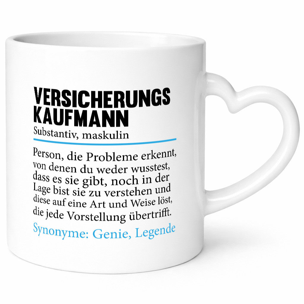 Versicherungskaufmann | Spruch Kaufmann Humor Geschenkidee Tasse
