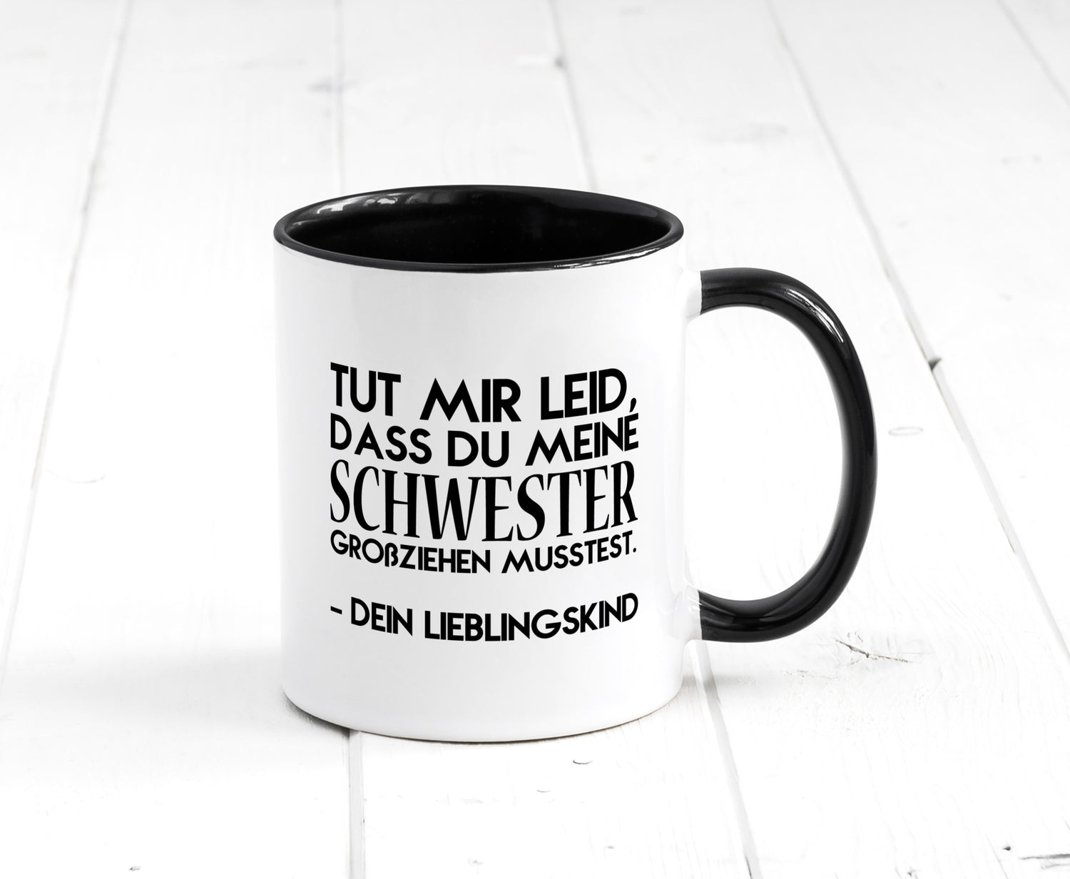 Lieblingskind | Eltern Schwester Kinder lustig Geschenk Humor Geschenkidee