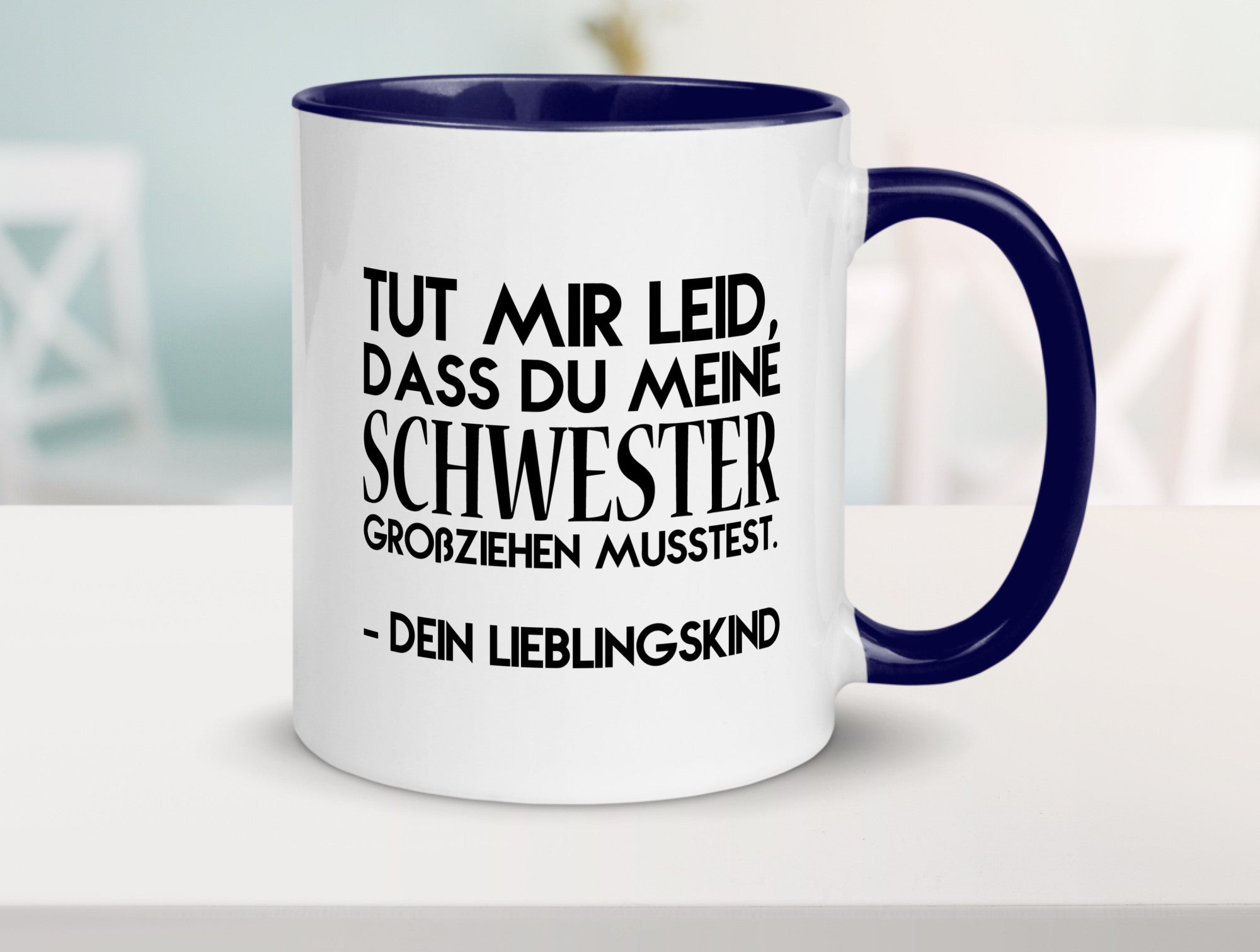 Lieblingskind | Eltern Schwester Kinder lustig Geschenk Humor Geschenkidee