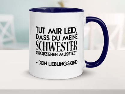Lieblingskind | Eltern Schwester Kinder lustig Geschenk Humor Geschenkidee