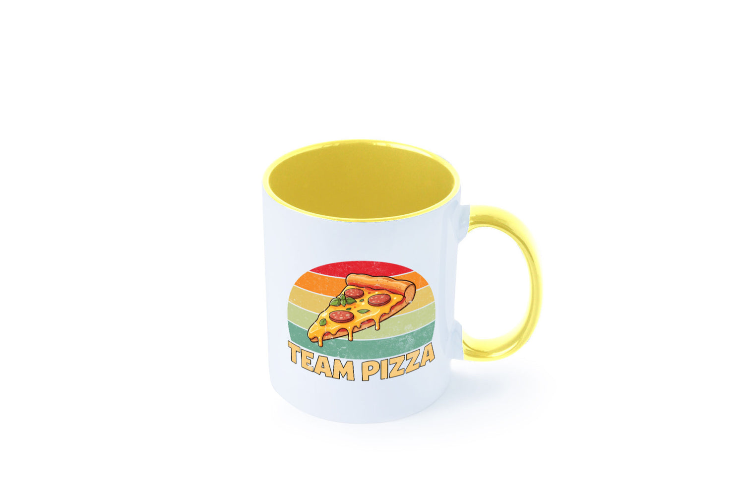 Team Pizza | Pizzaliebhaber Lover v2 Geschenkidee Humor Tasse