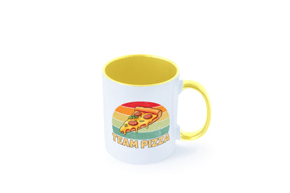 Team Pizza | Pizzaliebhaber Lover v2 Geschenkidee Humor Tasse