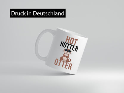 Lustiger Otter | Hot Wortwitz Sonnenbrille Tiercomic v2 Geschenkidee