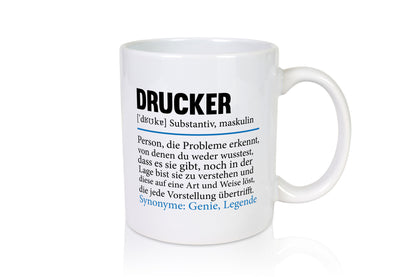 Drucker | Büro Druckerei Print Medien Beruf lustig Arbeit Kollegen Geschenk
