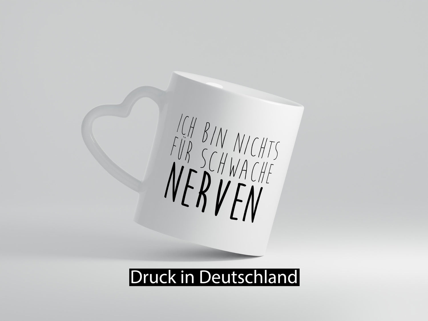Ich bin nichts für schwache Nerven v3 Geschenk Humor Geschenkidee lustiger