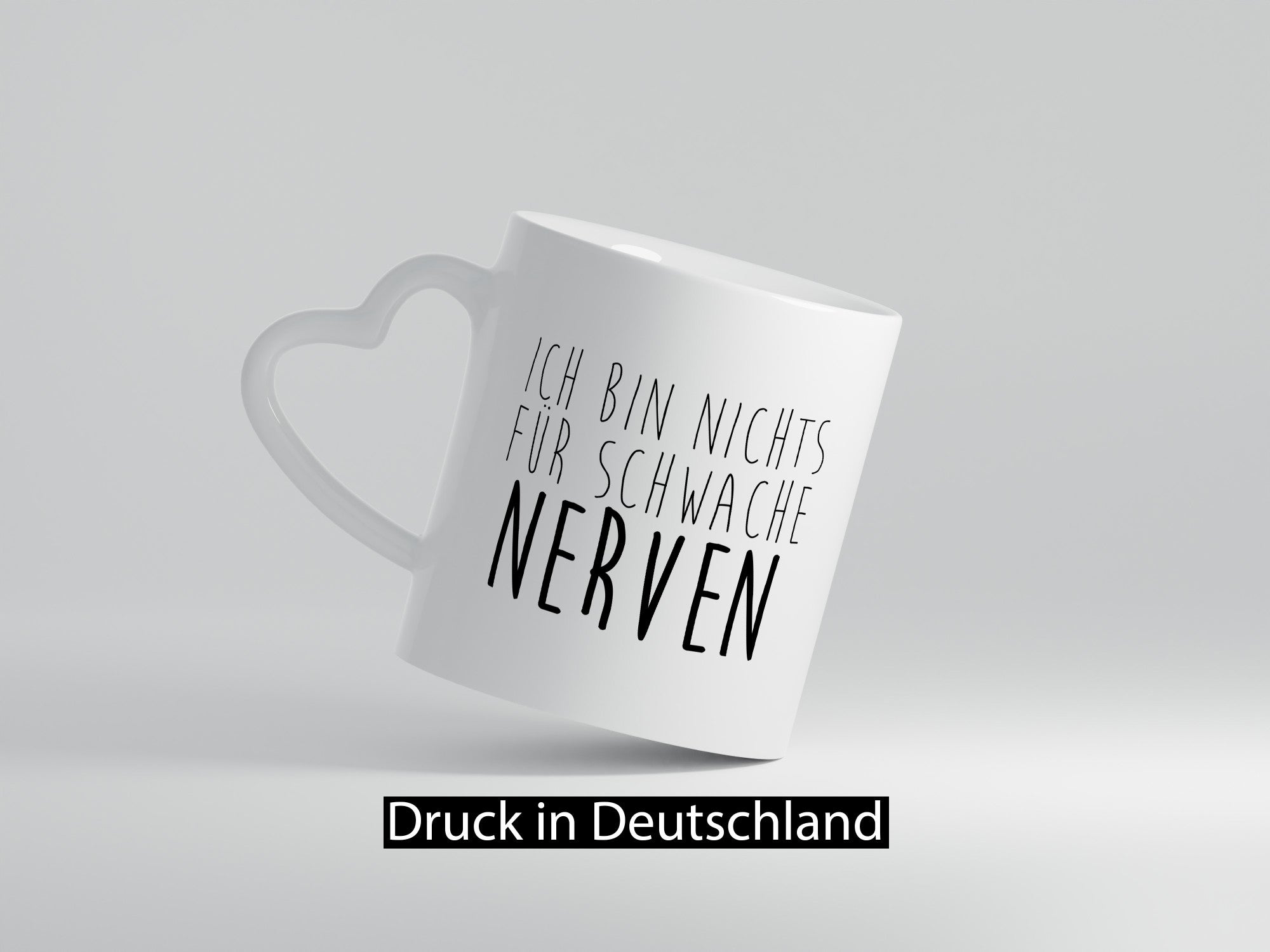 Ich bin nichts für schwache Nerven v3 Geschenk Humor Geschenkidee lustiger