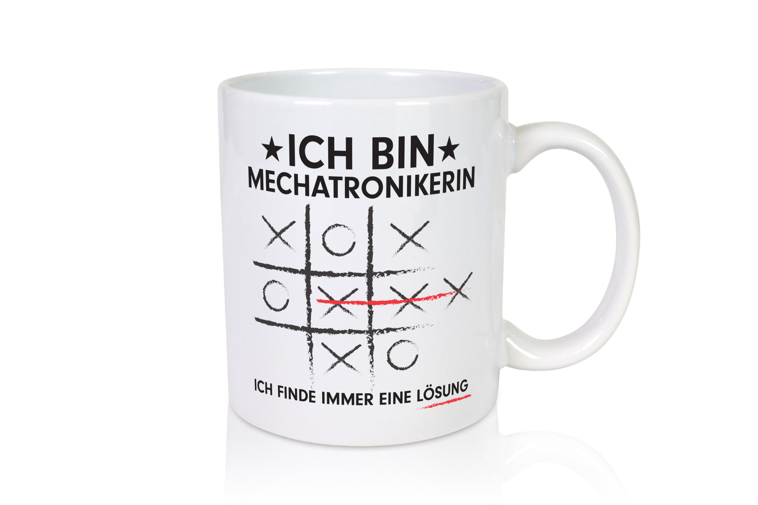 Löse Probleme: Mechatronikerin | KFZ Werkstatt lustig Humor Geschenkidee