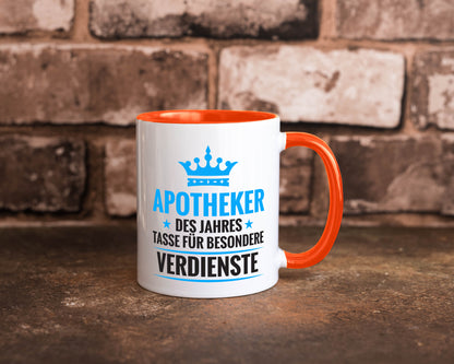 Besonderer Verdienst: Apotheker | Apotheke Pharmazie lustiger Spruch Geschenk