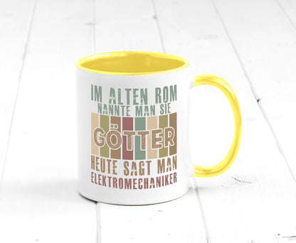 Heute sagt man: Elektromechaniker | Mechaniker Geschenk Humor Geschenkidee