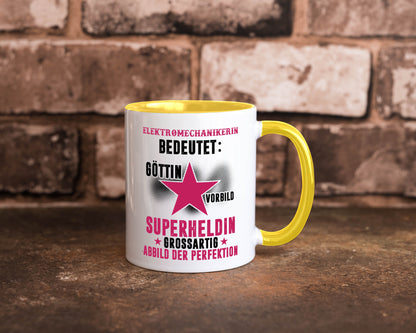 Bedeutung von Elektromechanikerin | Mechanikerin lustiger Spruch Geschenk Humor