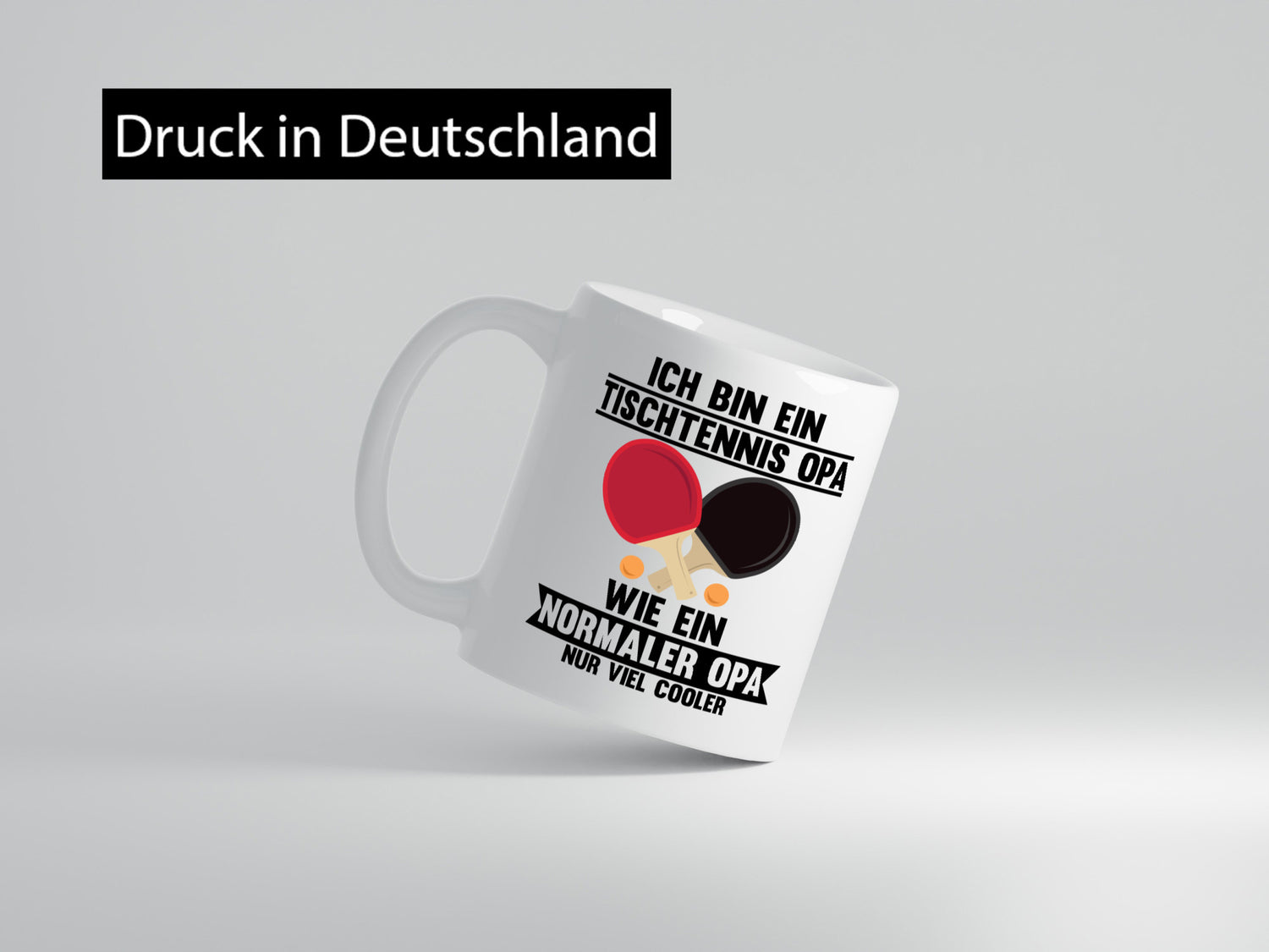 Tischtennis Opa, normal, nur viel cooler | Tennis Humor Familie Geschenkidee