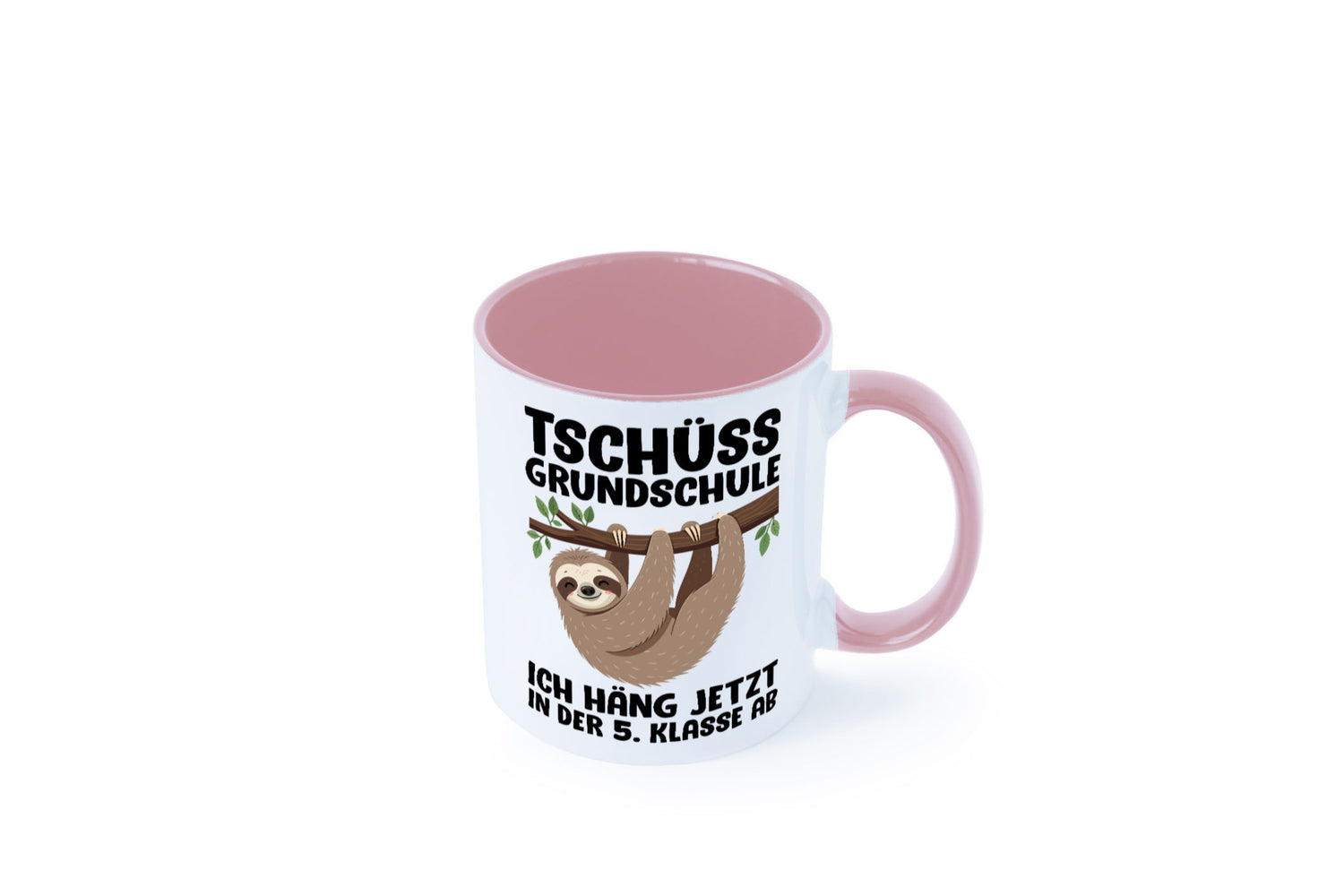 Tschüss Grundschule ich häng jetzt in der 5. Klasse ab Humor Geschenkidee Tasse