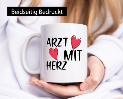 Arzt mit Herz | Doktor Klinik Leidenschaft für Beruf Humor Arbeit Kollegen Büro