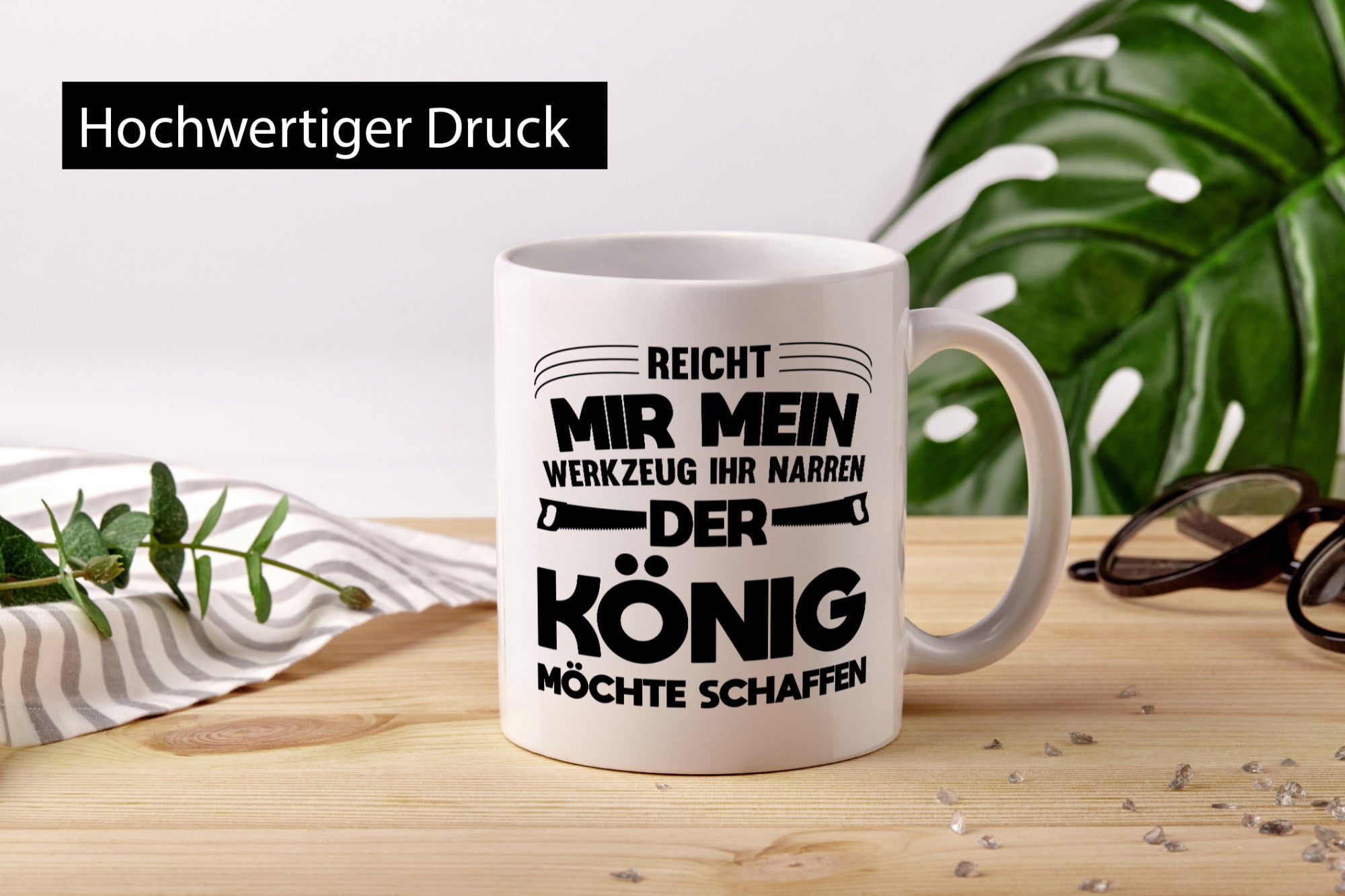 Reicht mir mein Werkzeug | Ich will Arbeiten lustiger Spruch Geschenk Arbeit