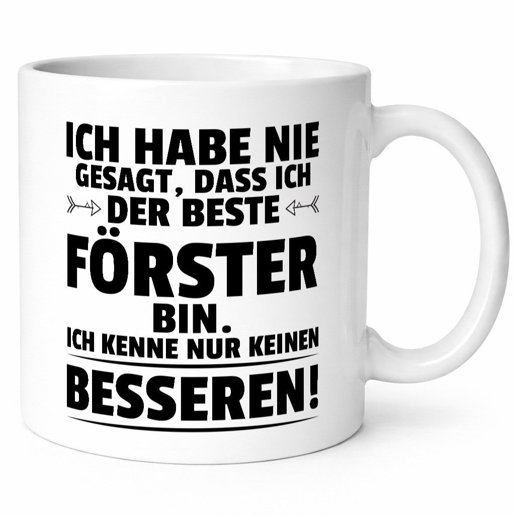 Der Beste Förster | Forst Arbeit Geschenk Kollegen Büro lustiger Spruch Tasse