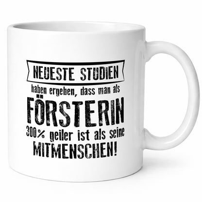 Latest Studies: Female Forester | Forestry Work Gift Idea Colleagues Office Humor Mug