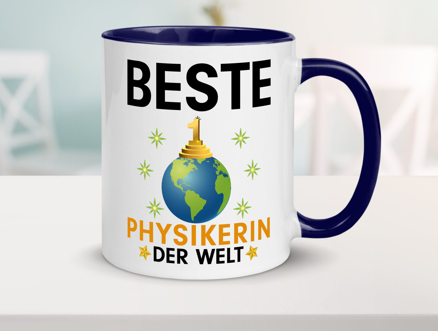 Welt Beste Physikerin | Physik lustiger Spruch Geschenk Humor Geschenkidee Tasse