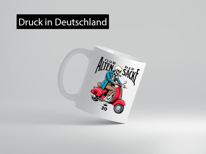 20. Geburtstag | 20 Jahre Club der alten Säcke Humor Geschenkidee Tasse